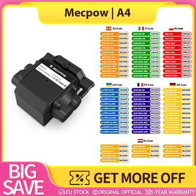Mecpow A4 Air Assist met een 30L/min luchtpomp voor Mecpow X3/X3 Pro, efficiënt en schonere gravure, langere levensduur, instelbaar luchtvolume, laag geluidsniveau en stabiele werktijd, eenvoudige
