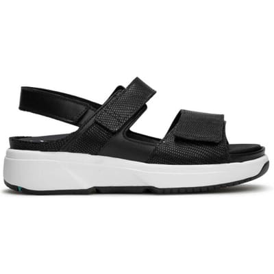 Xsensible -Dames - zwart - sandalen - maat 37