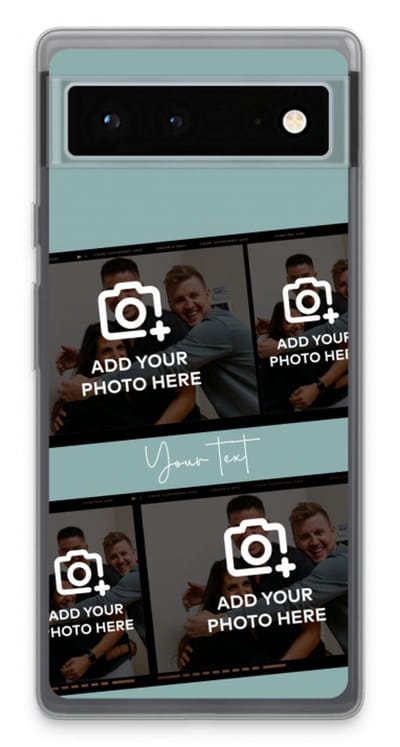 Gepersonaliseerd - Case Company® - Hoesje geschikt voor Google Pixel 6 hoesje - Filmrol N°2 - Soft Cover Telefoonhoesje - Bescherming aan alle Kanten en Schermrand