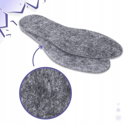Sulpo Vilten Inlegzolen 6mm - Maat 29 - Warm & Comfortabel