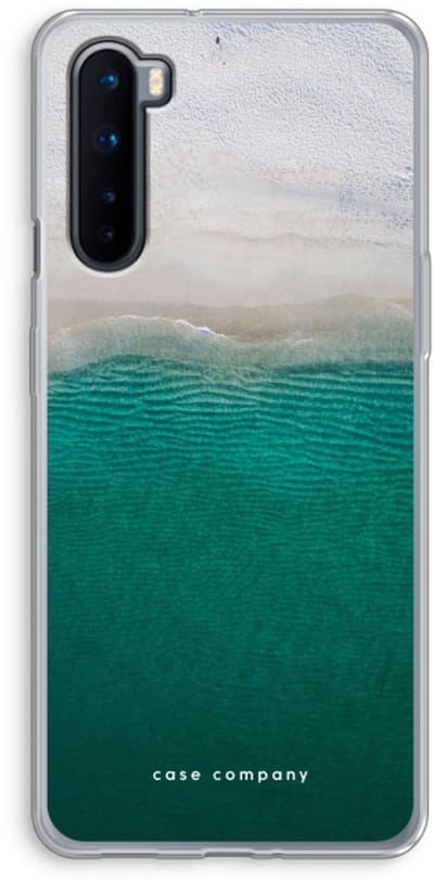 Case Company® - Hoesje geschikt voor OnePlus Nord hoesje - Stranded - Soft Cover Telefoonhoesje - Bescherming aan alle Kanten en Schermrand