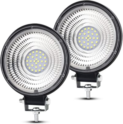 Krachtige LED Werklicht Strip 84W 8000LM - Waterdichte Spotlight en Floodlight voor Tractor, ATV en Boot - Set van 2 Stuks