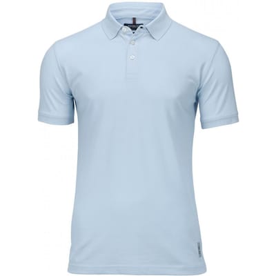 Nimbus Harvard Stretch Deluxe-poloshirt voor heren L hemelsblauwe kleur