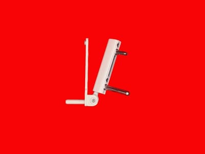 Reparatielager Hoeklager - Hoekverbinder Lager - Raamreparatie - Originele Pasvorm - 9 x 9.5 x 2 cm - Wit