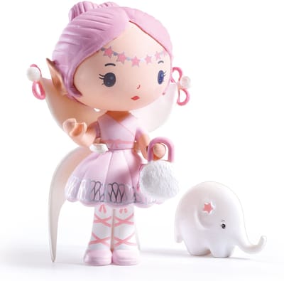 Djeco tinyly speelfiguur Elfe & Bolero - fantasie speelgoed.