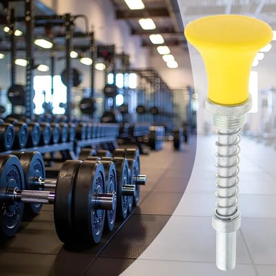 Gewichtspin - Fitnesspin pin - Krachttraining aanpassen - Ergonomische grip - 15 cm lengte - Aluminium