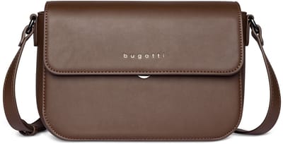 bugatti schoudertas Almata Shoulderbag Brown donkerbruin