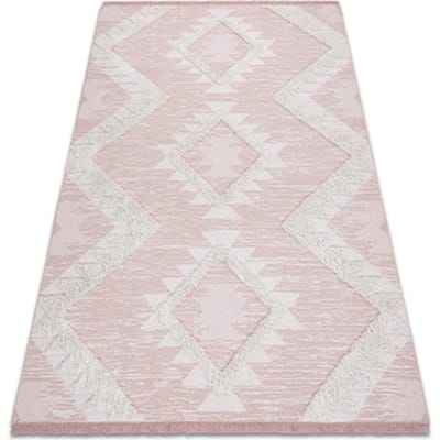 Kleden Rugsx Tapijt MOROC Ruit 22312 Ecologisch , EKO 155x220 cm