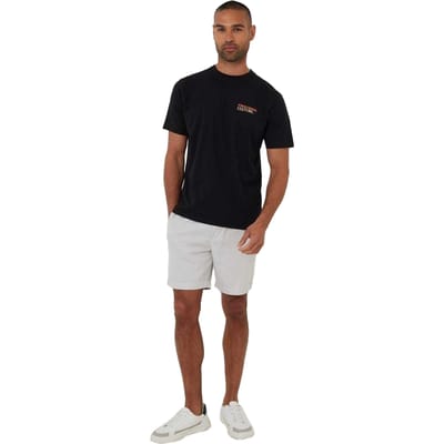 Threadbare Unisex Walt Regular T-shirt voor volwassenen (Zwart)