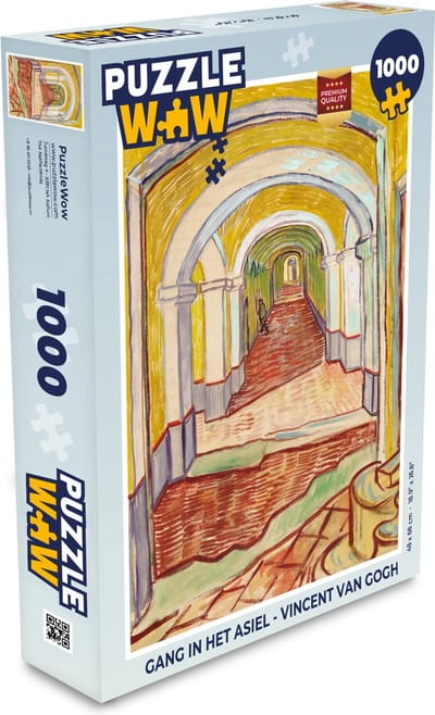Puzzel Gang in het asiel - Vincent van Gogh - Legpuzzel - Puzzel 1000 stukjes volwassenen
