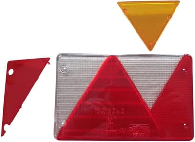 Achterlicht Rechts - Verlichtingsunit - Voertuig Verlichting - Eerste Glas - 200x136x46cm