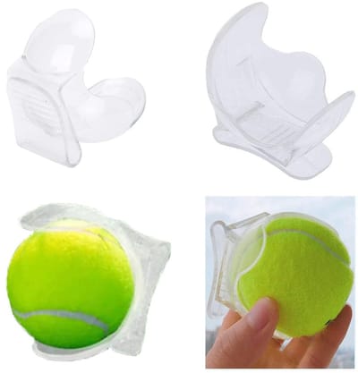 Cosensi - Tennis Ball Clip - Clip-On Holder - Voor Training - Handig en Duurzaam - Tennis Accessoire - Geschikt voor Kinderen - Compact en Lichtgew...