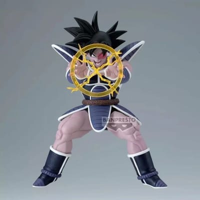 Bandai Dragon Ball Figurine Anime GxMateria Turles Statue Modèle Hauteur 14cm Collections Beau Cadeau Longue Durée gray