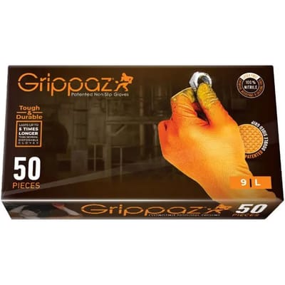 Doos van 25 paar chemisch bestendige nitril viscose handschoenen P2R T7