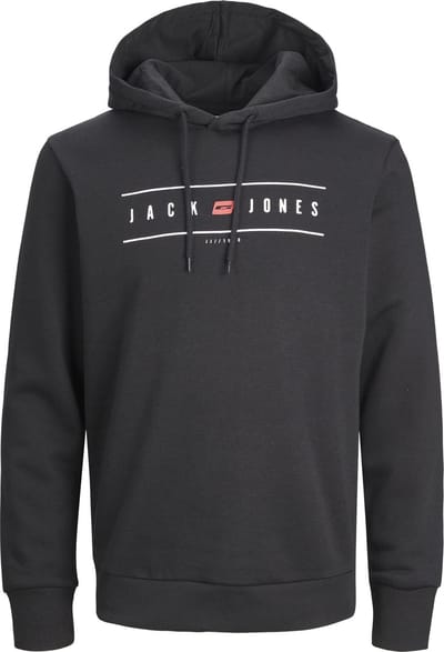 JACK&JONES JJELLIOT LOGO SWEAT HOOD Heren Trui - Maat L