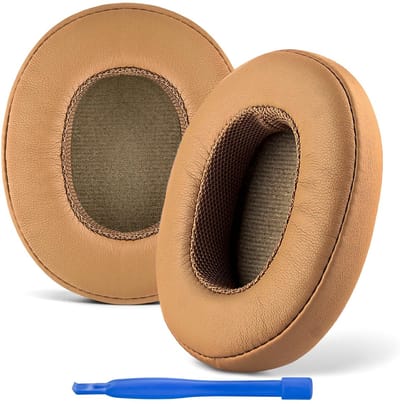 Dailygoods - Vervangende Oorkussens - Earpads - Bruin - Comfortabel - Geschikt voor Skullcandy - Hoofdtelefoonaccessoires - Oorkussenmodel