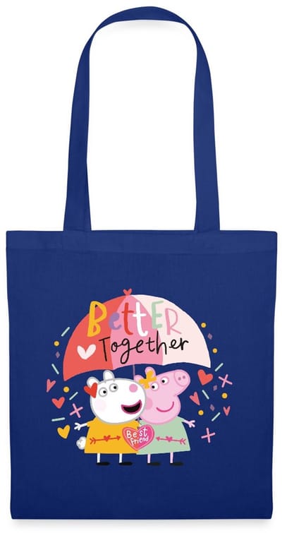 Peppa Pig En Suzy Sheep Better Together Tas Van Stof Schoudertas