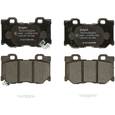 Remblokset DELPHI LP2157, achter