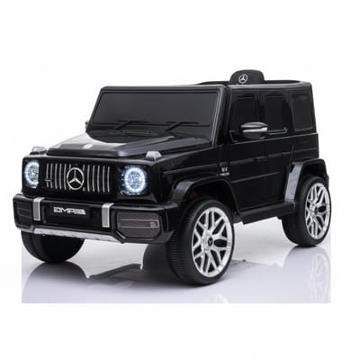 Mercedes-Benz G63 AMG | Elektrische Kinderauto - 12V - Zwart - Met afstandsbediening