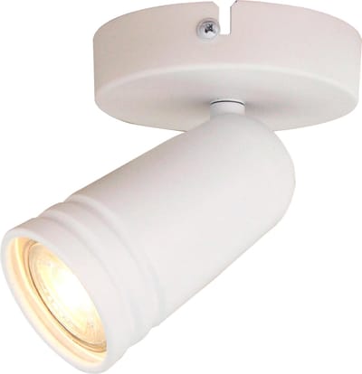 Chericoni Spero Plafondspot - 1 lichts - Ø6 cm - GU10 - Wit