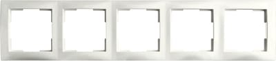 ION industries E1 afdekraam 5-voudig alpin wit mat (80.302.515)