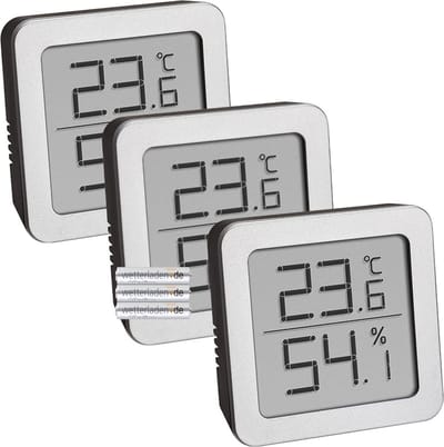 Kamerthermometer - Digitale Thermometer – Vochtigheidsmeter - Binnenthermometer