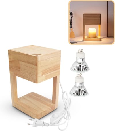 Multifunctionele Kaarsenwarmer Lamp voor Slaapkamer en Thuis
