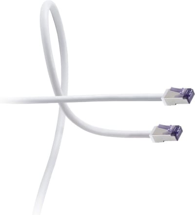Flexline S/FTP CAT6a 10 Gigabit netwerkkabel / grijs - PVC - 10 meter