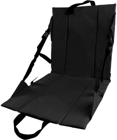 longziming -Opvouwbare Stadionstoel - Draagbare Campingkruk - Buiten Zitmeubel - Geïntegreerde Rugleuning - Weerbestendig Materiaal - Lichtgewicht Design - Ergonomisch Comfort Voor Langdurig Zitten - 1 Stuk