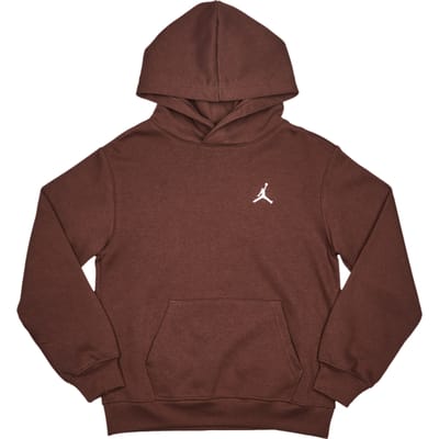 Jordan Brooklyn Hoodies Kinder - Bruin - Maat 128 - 137 CM - Katoen Fleece