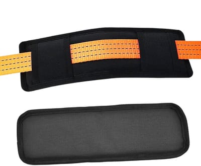 Gordelbescherming Set - Riemhoezen - Lading Zekeren - Verdikte Bescherming - 30.5 x 10 cm - Zwart