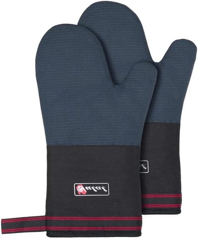 Ovenwanten - Pannenlappen - Veilig Koken - Extra Lange Bescherming - Set van 2 - Marineblauw