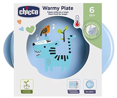 Warmhoudplaat voor Baby's 6M+, Blauw