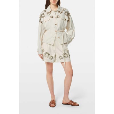 Scotch & Soda Embellished High Rise Shorts Soft Ice Taglia: S | Pantaloncini Outlet | Donna