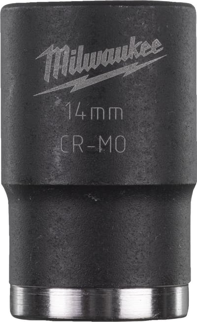 Milwaukee 4932478039 ½″ SHOCKWAVE™ IMPACT DUTY slagvaste doppen 14 mm 1/2 impact socket