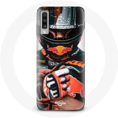 Samsung Galaxy A70 hoesje Miguel Oliveira Moto GP Podium KTM