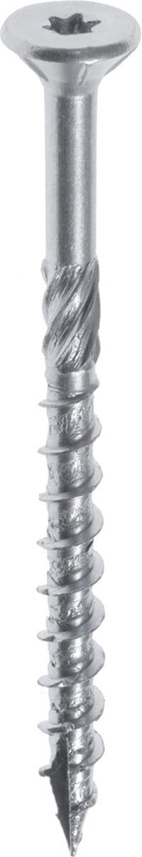 Woodies - schroeven Ultimate - Torx 20 Platkop - 4 x 40mm - Deeldraad - Verzinkt (1000 stuks)
