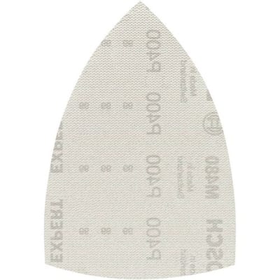 Bosch Accessories EXPERT M480 2608900733 Schuurnet voor multischuurmachine Ongeperforeerd Korrelgrootte (num) 400 (l x b) 150 mm x 100 mm 10 stuk(s)