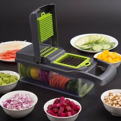 Nieuwe Upgrade Groentensnijder Keukenaccessoires Mandoline Snijmachine Fruitsnijder Aardappelschiller Wortel Kaasrooster groen