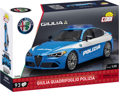 COBI 24606 Alfa Romeo Giulia Quadrifoglio Polizia