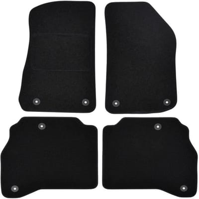 Vloermatten - Jeep - Gladiator - Zwart velours - 4 stuks - Nauwkeurige pasvorm