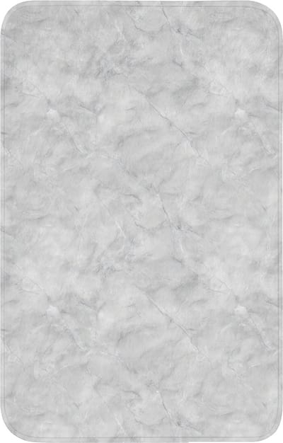 WC mat 50x80 cm - Antislip - Grijs - Marmer - Mat - Toiletmat - Vloermat - Douchemat - Toilet tapijt - Toiletmatten