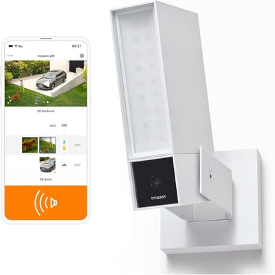 Buiten Camera - Slimme Beveiliging - Huis Bewaken - Met Sirene - 12 Watt - Wit