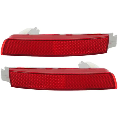 Bumper Reflector Set 265605C000 Achter Links Rechts Glad Oppervlak Vervanging Voor Infiniti QX70 Basis brown