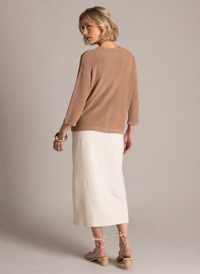 YEST Kira Cover ups - Baked Clay - maat 36