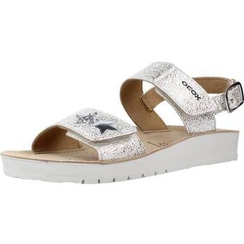 GEOX SANDAL COSTAREI MEISJES Sandalen - ZILVER - Maat 37
