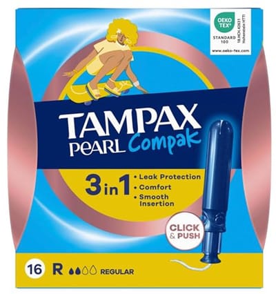 Tampons met Applicator Regelmatig - 128 Stuks voor Comfort en Bescherming
