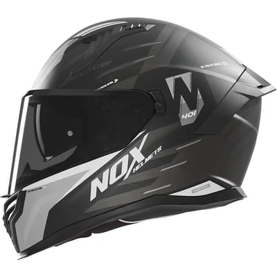 Volle motorhelm Nox N401 Crower
