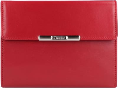 Esquire Helena Portemonnee RFID Leer 14 cm - Dames - Horizontaal - rot