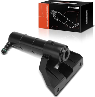 Koplampreiniging - Watersproeiers - Auto Onderhoud - Voor Links - 240 g - Zwart